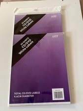 40 x Blatt CD/DVD weiße