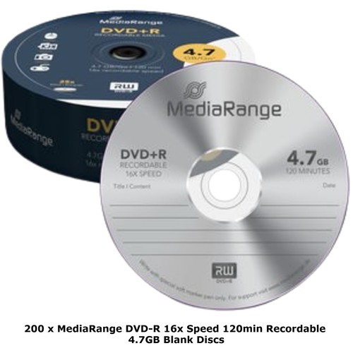 200 mediarange dvd 16x - x,