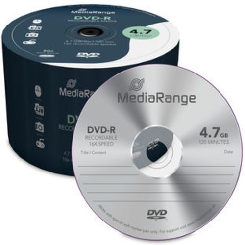 Mediarange dvd 16x - mediarange, speed