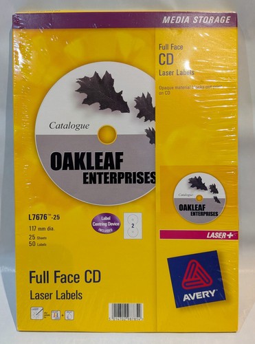 Avery vollflächige dvd - avery, cd/dvd