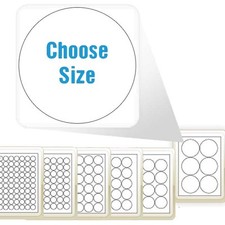 A4 GLÄNZEND RUNDER KREIS